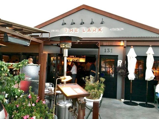 is the lark one of the favorite montecito santa barbara restaurants