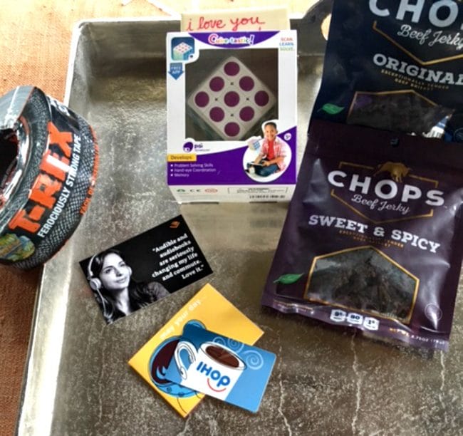 what is in babbleboxx for family road trips