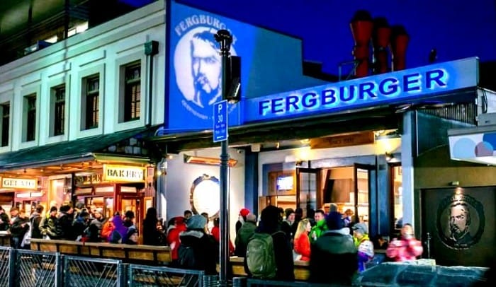 if Fergburger one of the great places to eat in queenstown