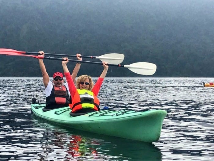 is kayaking in south island new zealand sites a good activity for triathletes