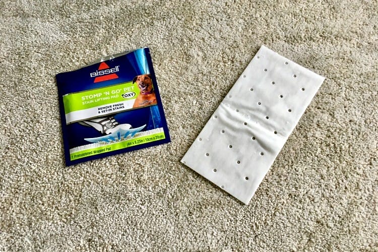 bissell stomp and go pet lifting pads