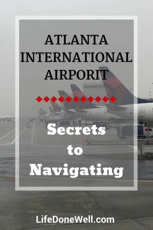 what are some tips for navigating atlanta airport