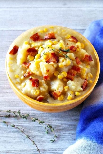 what are some decadent favorite slow cooker recipes like potato chowder