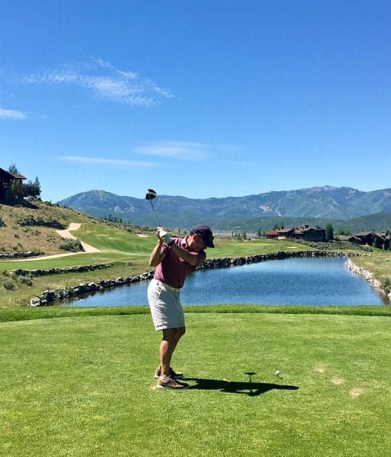 is golfing one of the summer activities in deer valley to try