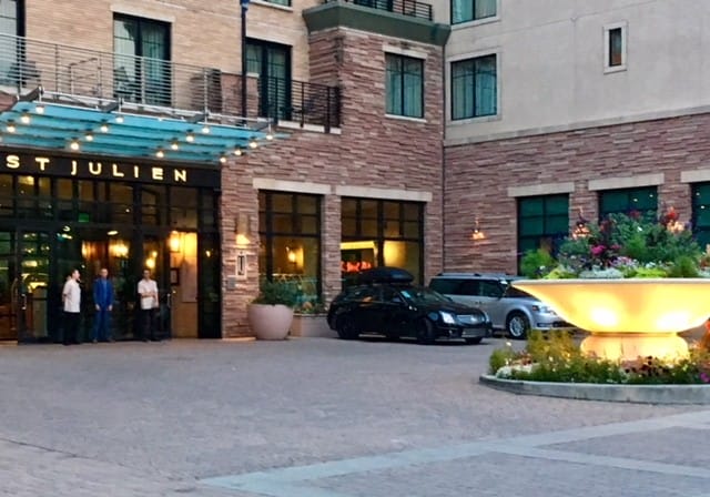 St Julien Hotel And Spa Boulder Colorado Hotel Reviews LifeDoneWell   Boulder St. Julien Front 1 