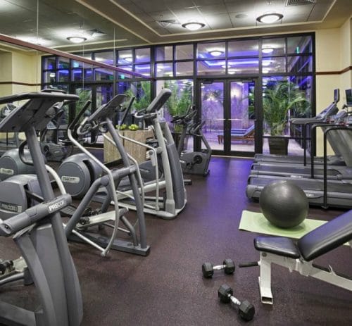 how is the fitness center at St. Julien Hotel and Spa