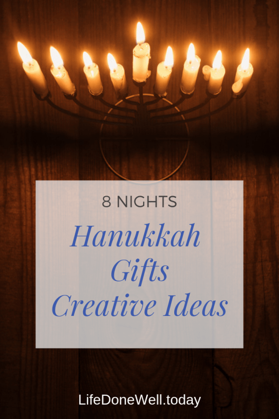 what are some ideas for 8 nights of hanukkah gifts