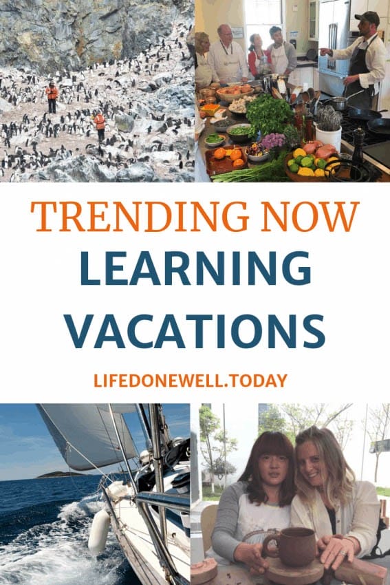 what are cool ways to learn a new skill on vacation