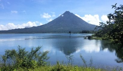 arenal lake is one of the reasons to love costa rica