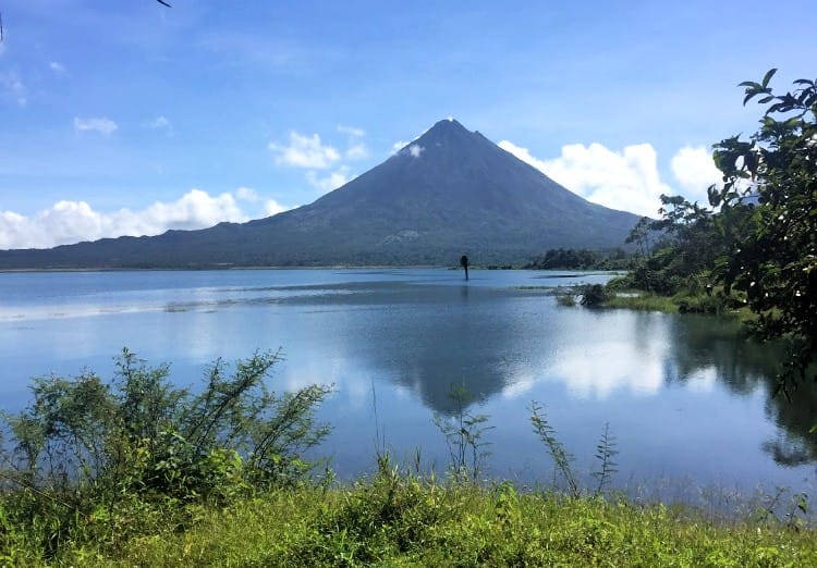arenal lake is one of the reasons to love costa rica