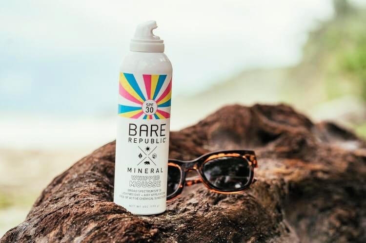 ocean-friendly mineral sunscreens bare republic brand