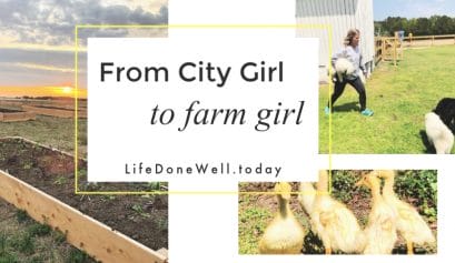 from city girl to farm girl at record speed