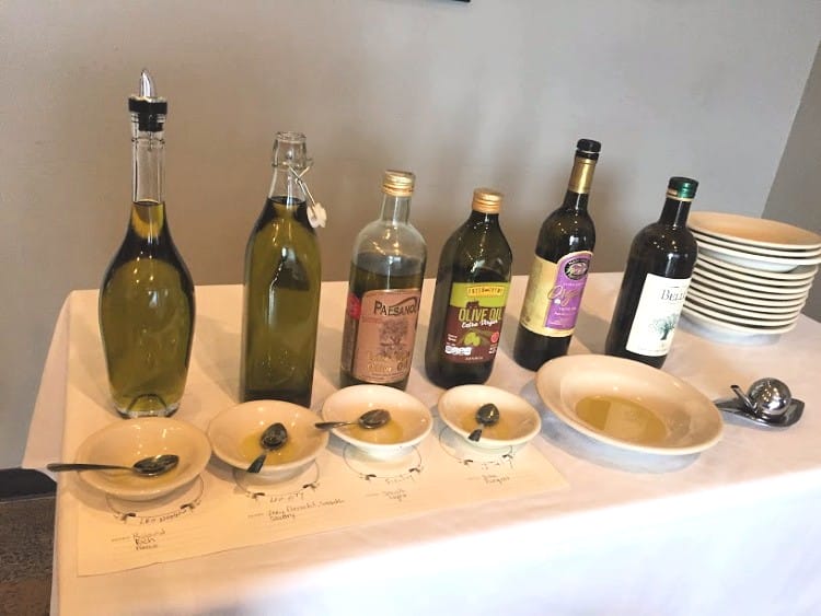 pasta amore olive oil flight