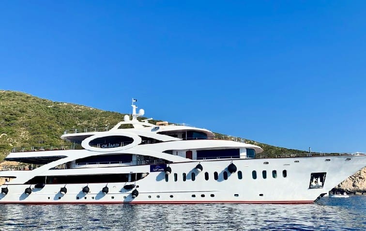 the Olimp cruise ship with Sail Croatia on a Croatia coast vacation