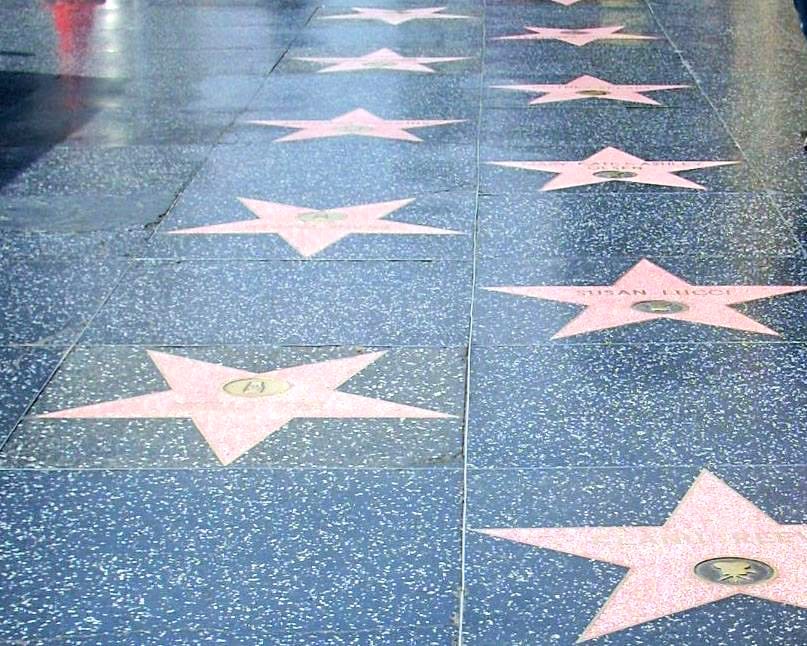 hollywood walk of fame in family-friendly LA