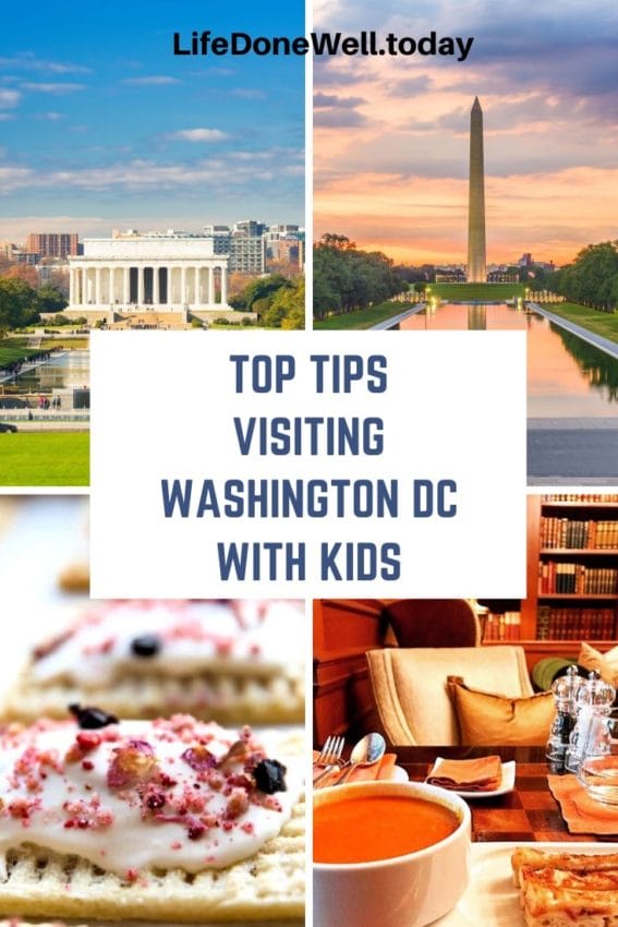 tips for visiting washington dc with kids