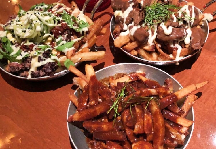 poutine at disney's le cellier restaurant