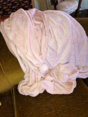 a plush throw from target perfect for holiday gifts