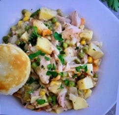 chicken pot pie is a comfort food recipe