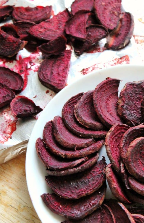 bbq beet fries as veggie side dishes