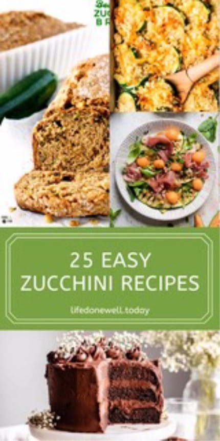 25 easy zucchini recipes