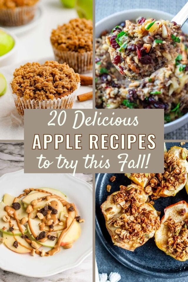 20 DELICIOUS APPLE RECIPES TO TRY THIS FALL
