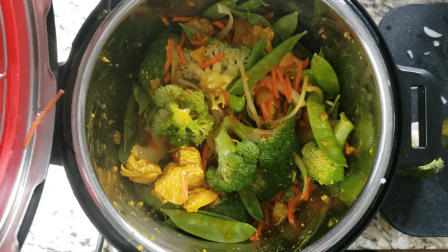 Instant Pot Turkey Turmeric Stir Fry