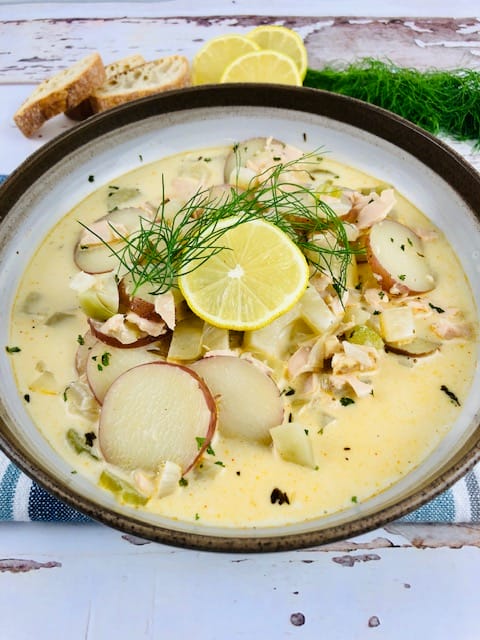 salmon chowder recipe