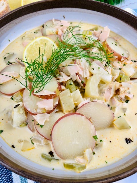 salmon chowder recipe