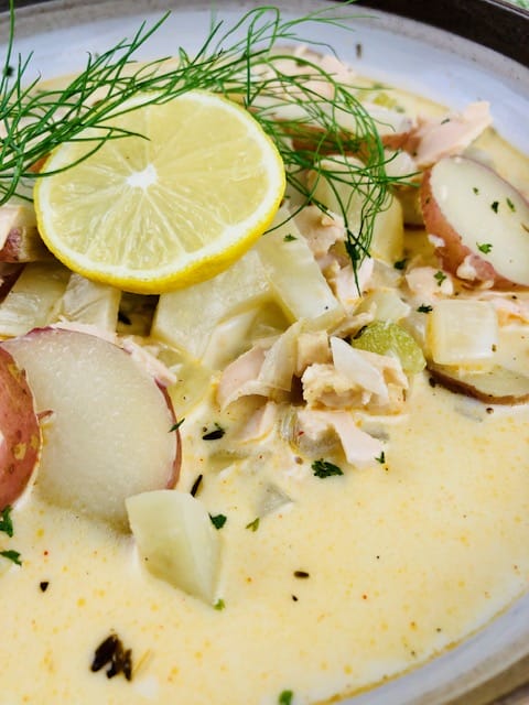 salmon chowder recipe