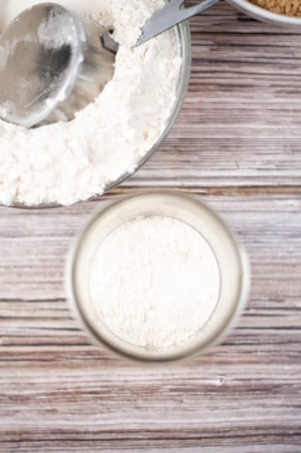chocolate chip cookies in a jar
