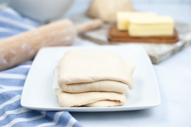 Use the puff pastry dough in sweet or savory recipes.