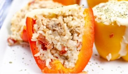This stuffed bell pepper can be made in the Instapot!