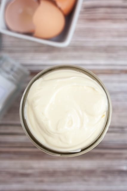 homemade mayonnaise