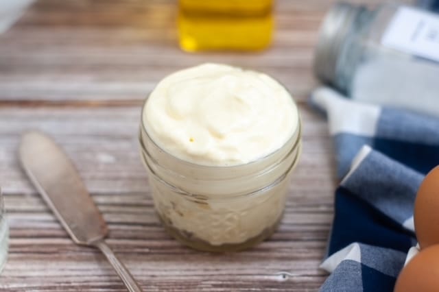 homemade mayonnaise