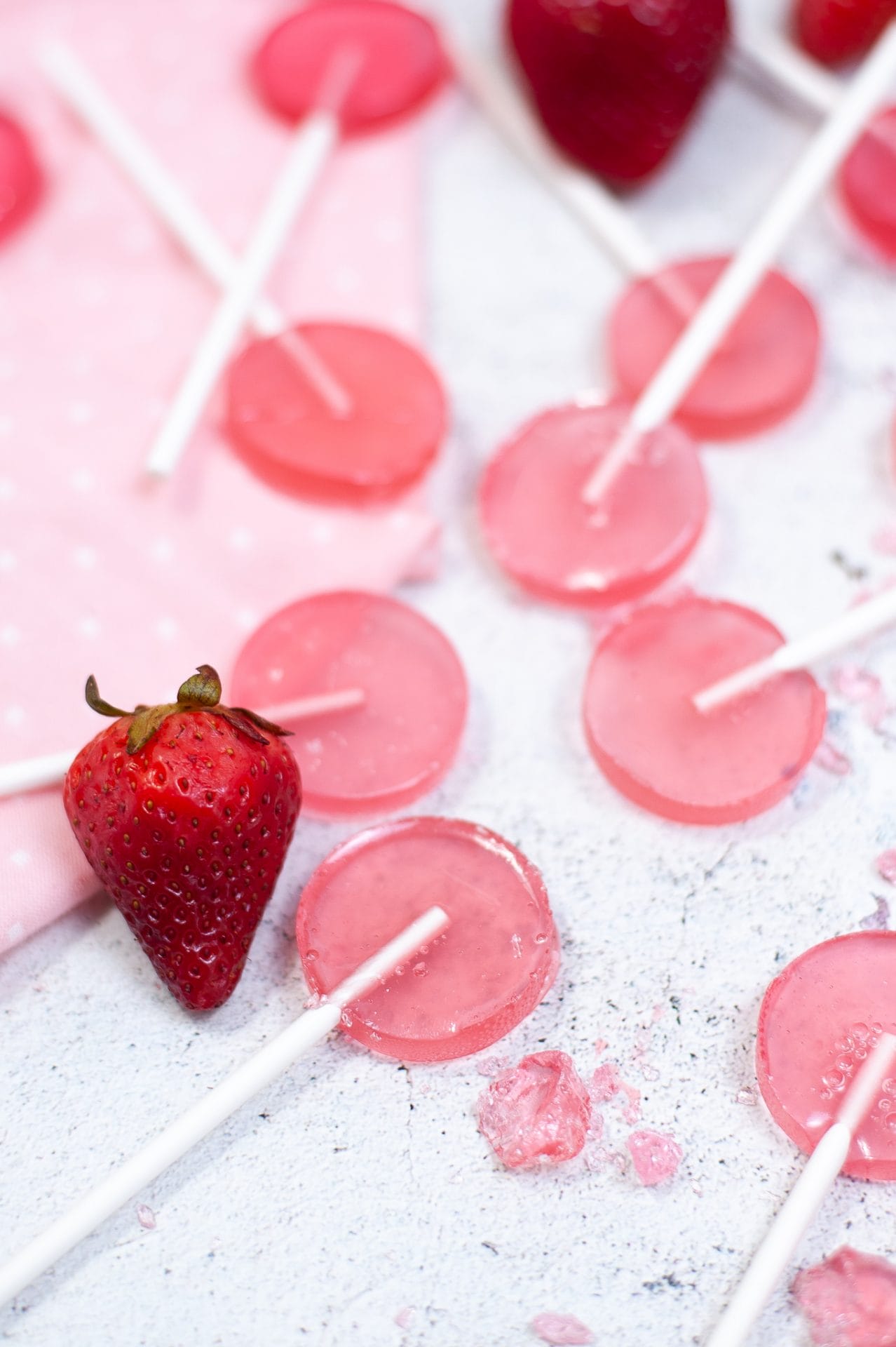homemade lollipops