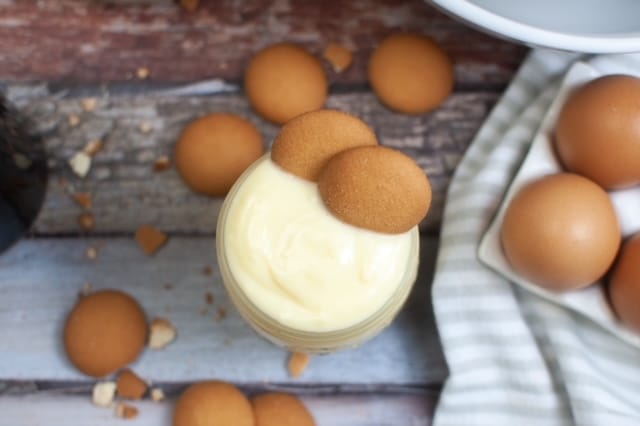 homemade vanilla pudding