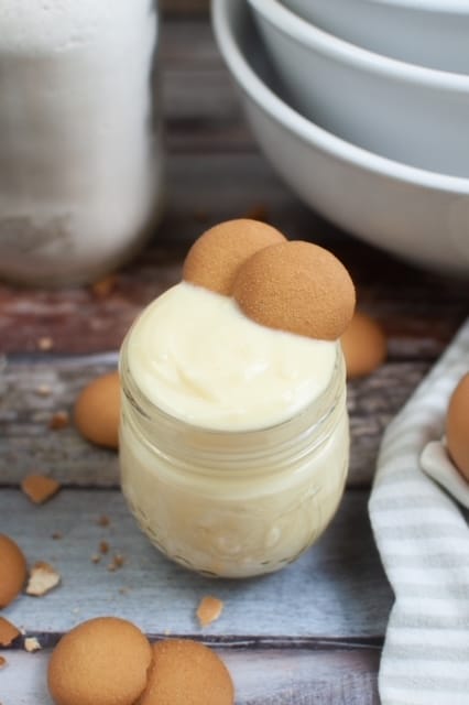 homemade vanilla pudding