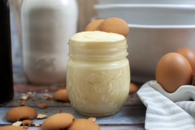 homemade vanilla pudding