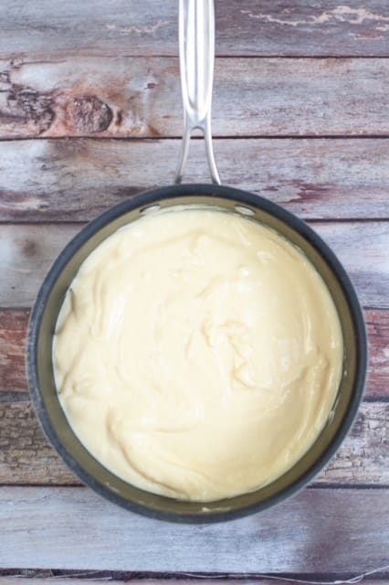 homemade vanilla pudding