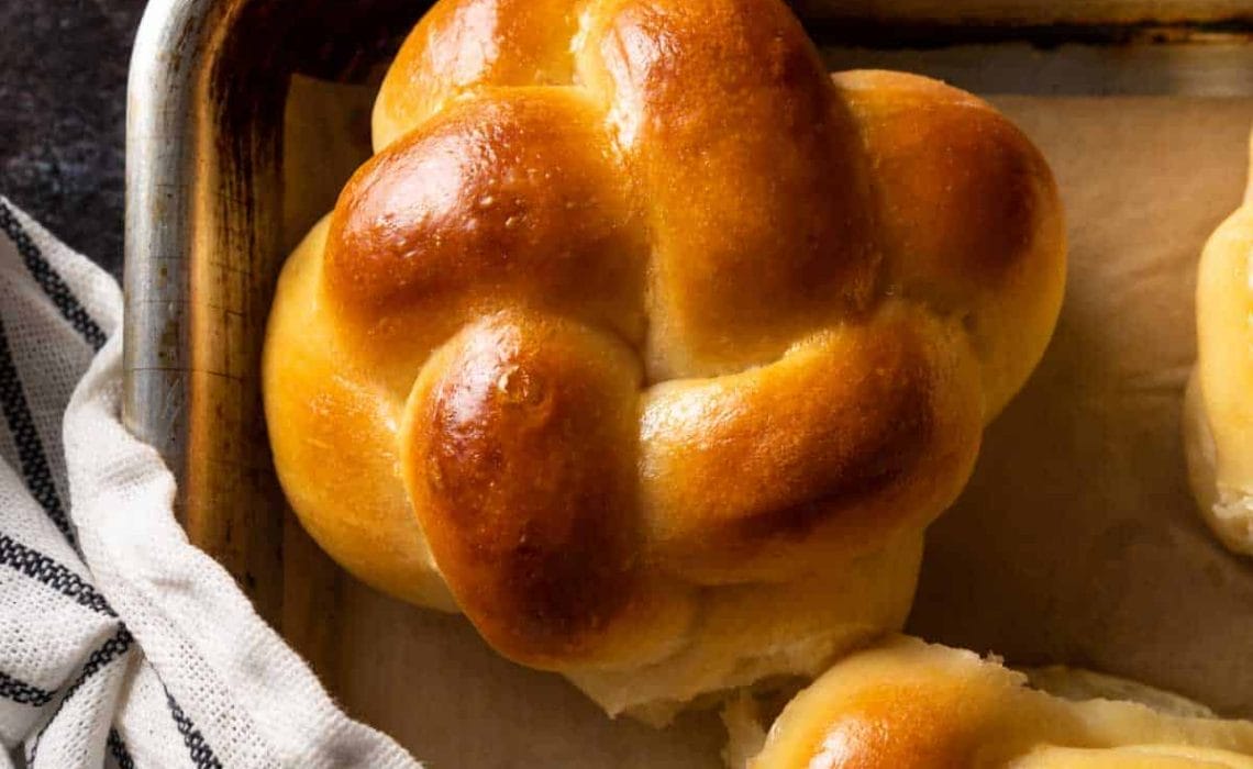 Challah is not just for Hannukah. It is always a nice addition.